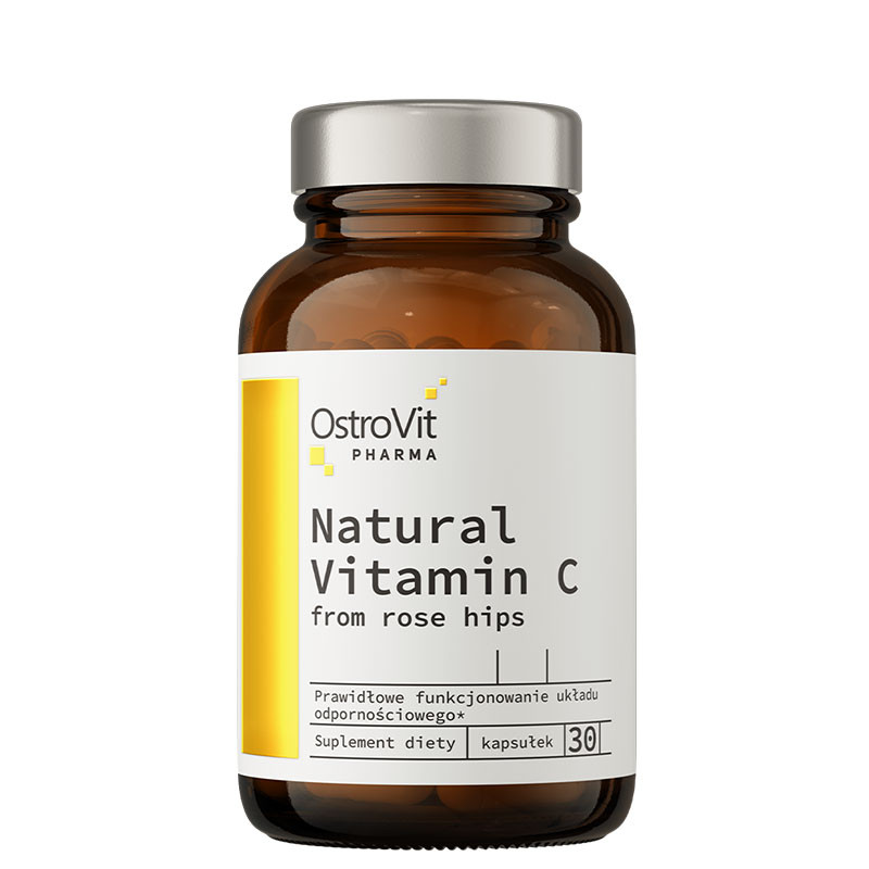 Natural Vitamin C from rose hips